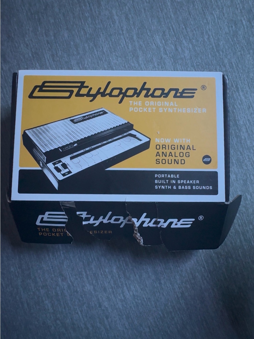 Stylophone Original Pocket Synthesizer - Yellow/Black